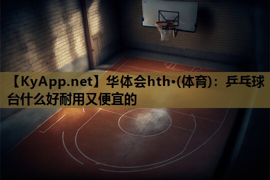 华体会hth·(体育)：乒乓球台什么好耐用又便宜的