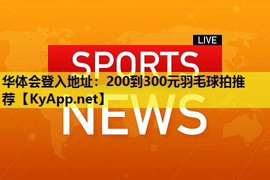 200到300元羽毛球拍推荐